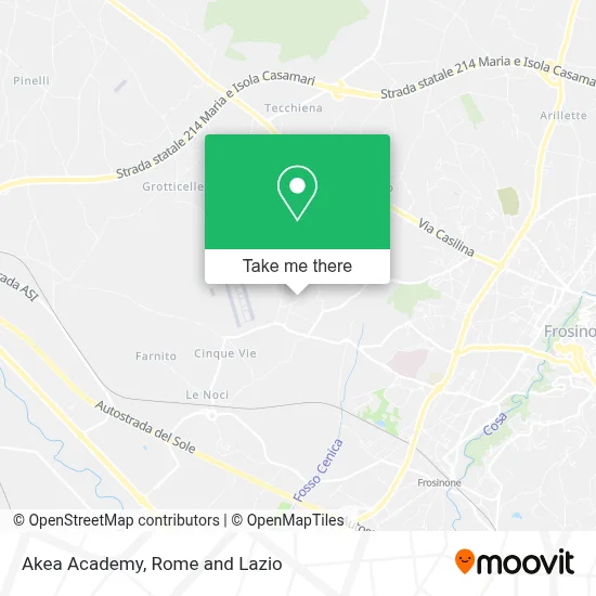 Akea Academy map