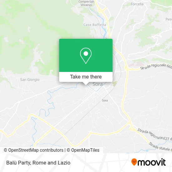Balù Party map