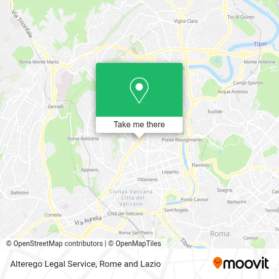 Alterego Legal Service map