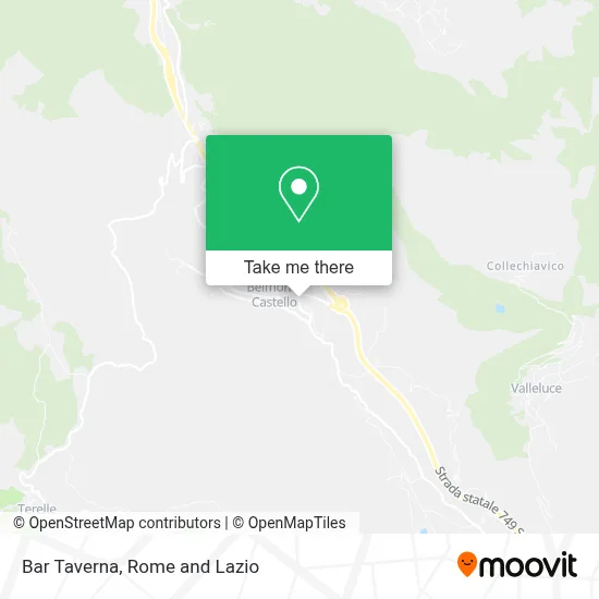 Bar Taverna map