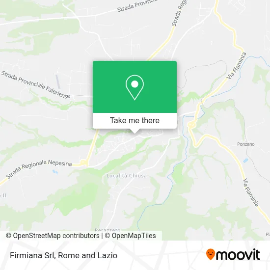 Firmiana Srl map