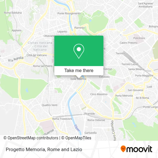Progetto Memoria map
