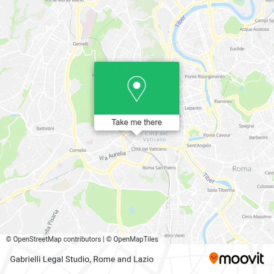 Gabrielli Legal Studio map