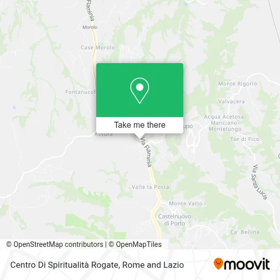 Centro Di Spiritualità Rogate map