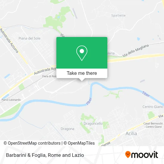 Barbarini & Foglia map