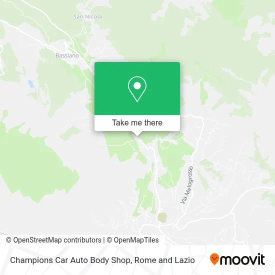 Champions Car Auto Body Shop map
