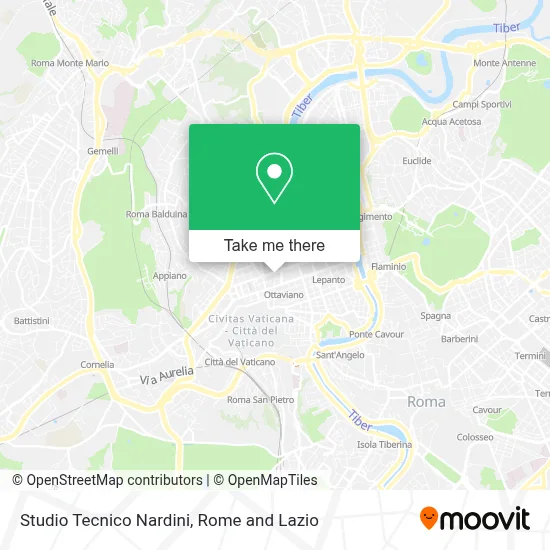 Studio Tecnico Nardini map