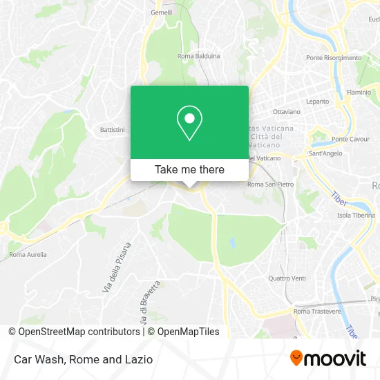 Car Wash map