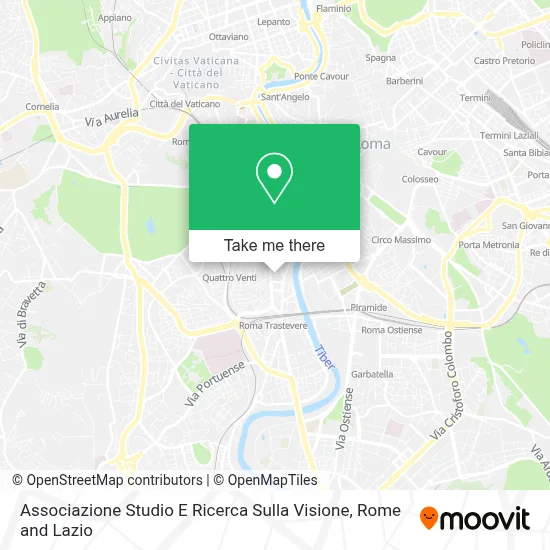 Associazione Studio E Ricerca Sulla Visione map