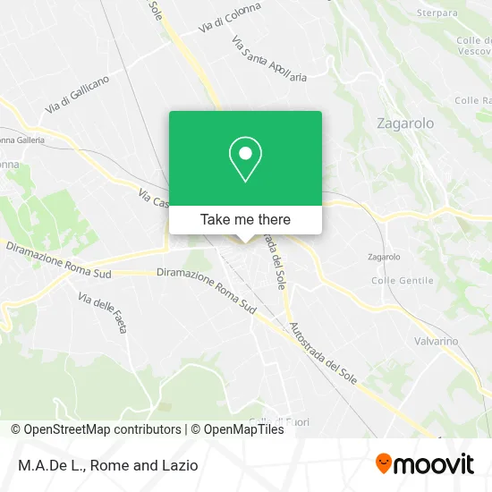M.A.De L. map