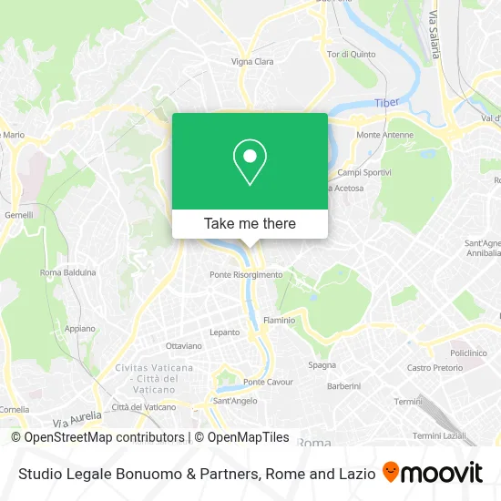 Studio Legale Bonuomo & Partners map