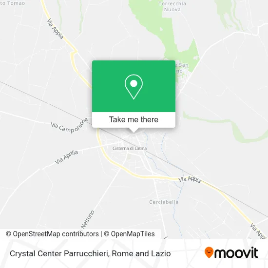 Crystal Center Parrucchieri map