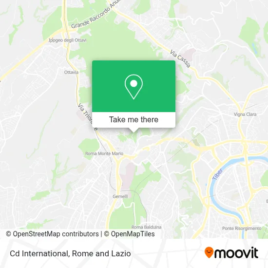 Cd International map