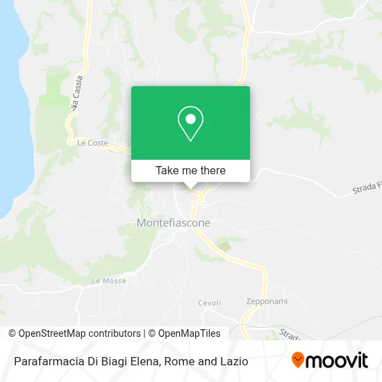 Parafarmacia Di Biagi Elena map