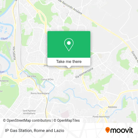 IP Gas Station map