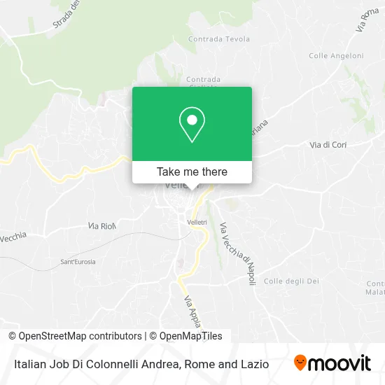 Italian Job Di Colonnelli Andrea map