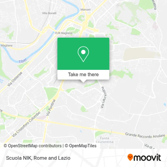 Scuola NIK map