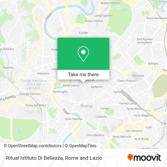 Ritual Istituto Di Bellezza map