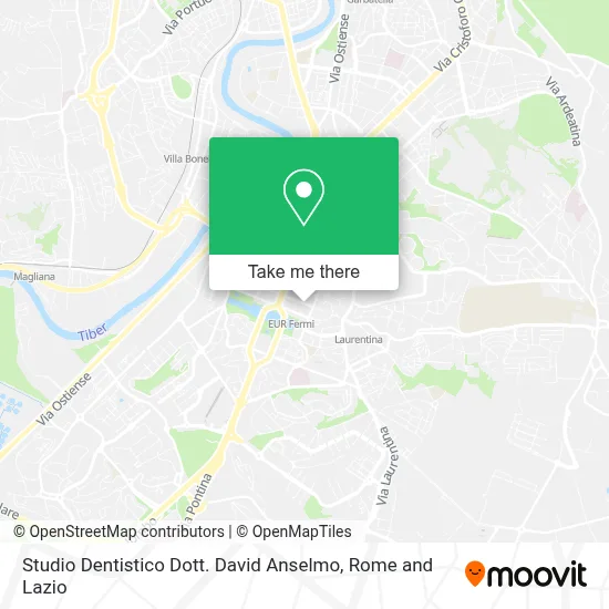 Studio Dentistico Dott. David Anselmo map