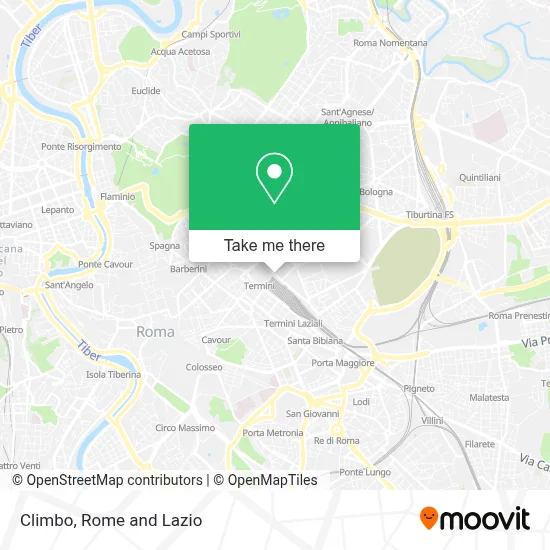 Climbo map
