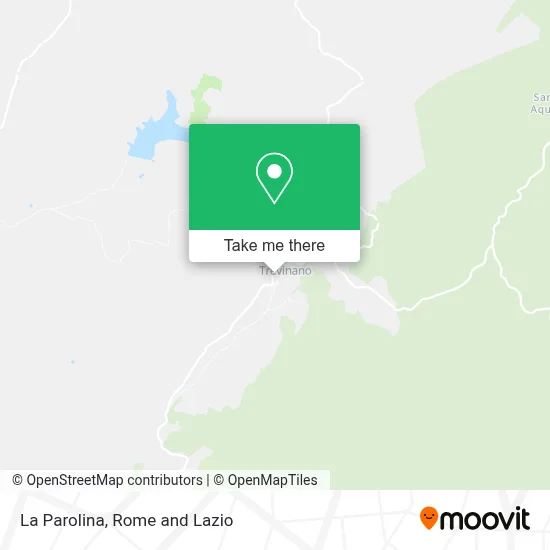 La Parolina map