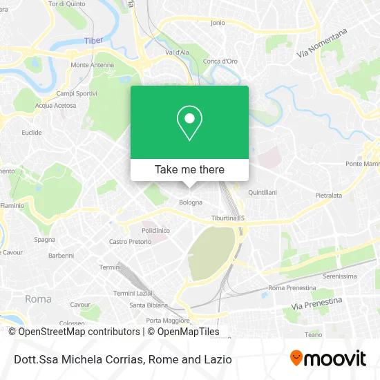 Dott.Ssa Michela Corrias map