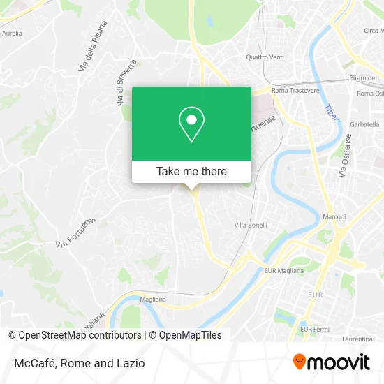 McCafé map