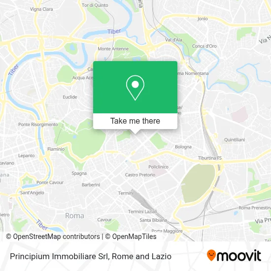 Principium Immobiliare Srl map