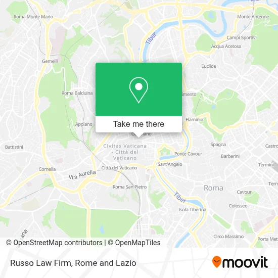 Russo Law Firm map