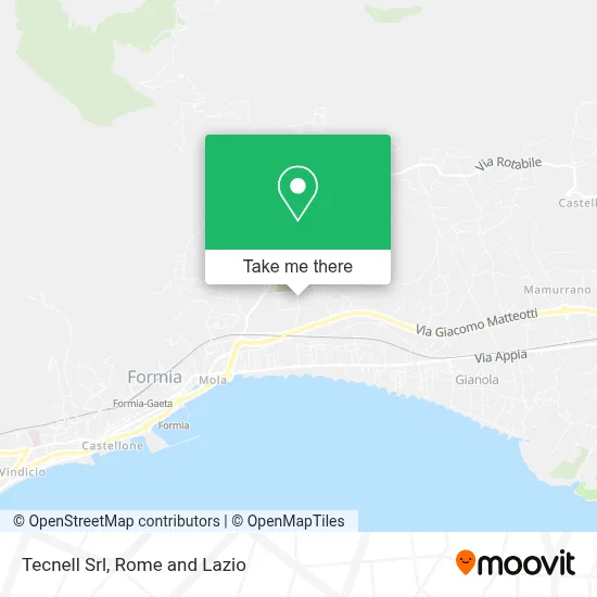 Tecnell Srl map