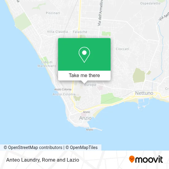 Anteo Laundry map