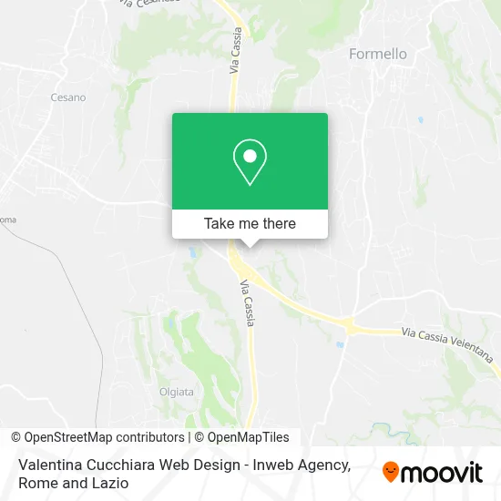 Valentina Cucchiara Web Design - Inweb Agency map