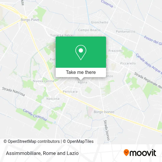 Assimmobiliare map