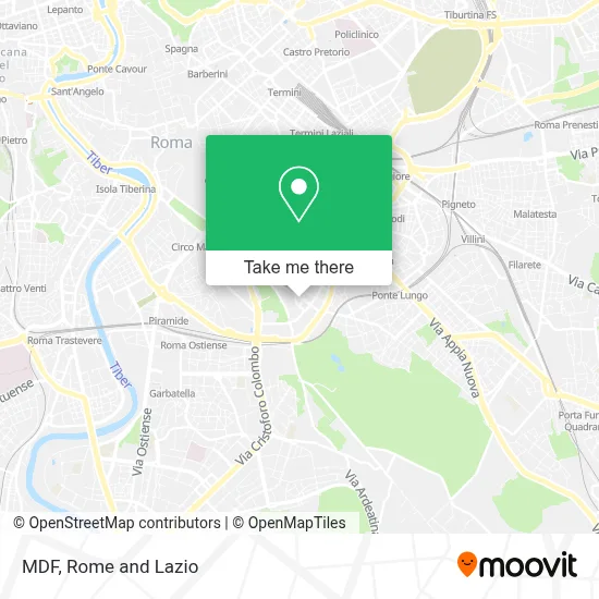 MDF map
