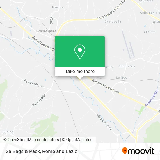 2a Bags & Pack map