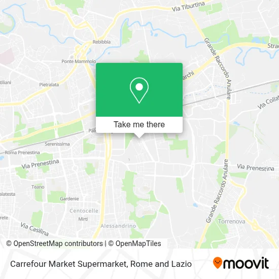 Carrefour Market Supermarket map