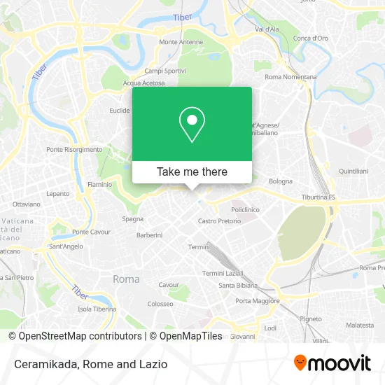 Ceramikada map