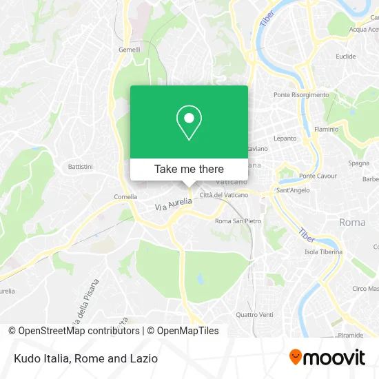 Kudo Italia map