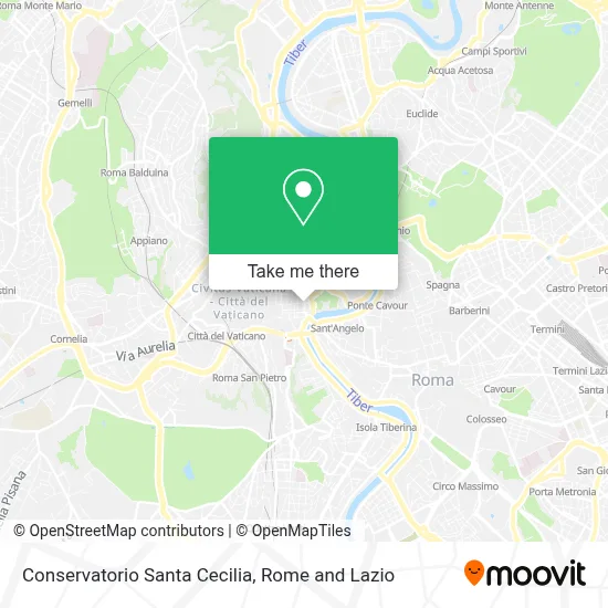 Conservatorio Santa Cecilia map