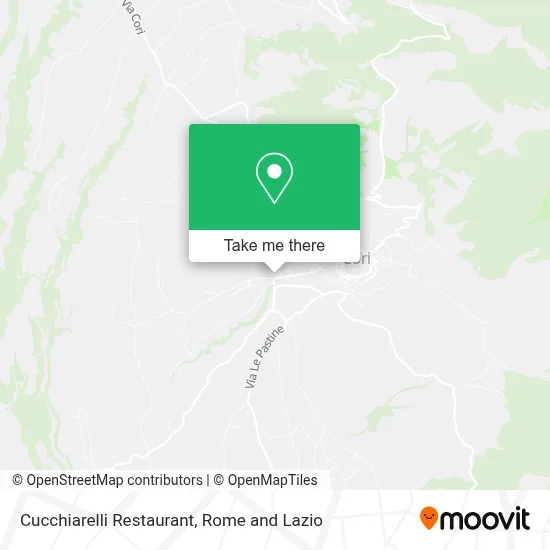 Cucchiarelli Restaurant map