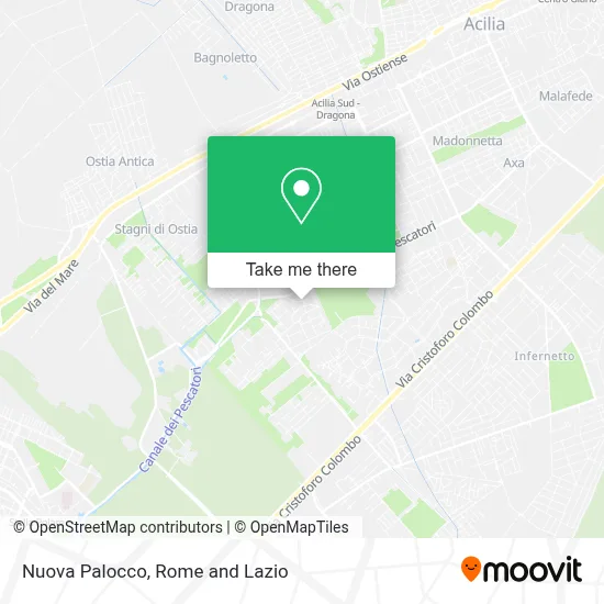 Nuova Palocco map