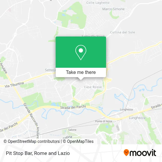 Pit Stop Bar map