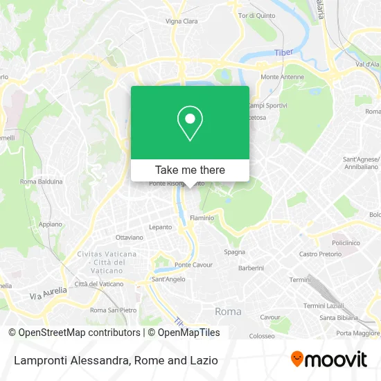 Lampronti Alessandra map