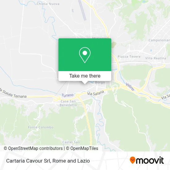 Cartaria Cavour Srl map