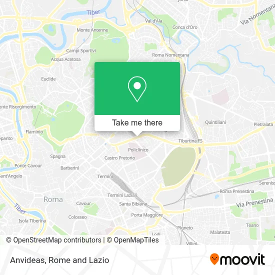 Anvideas map
