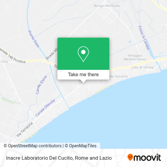 Inacre Laboratorio Del Cucito map