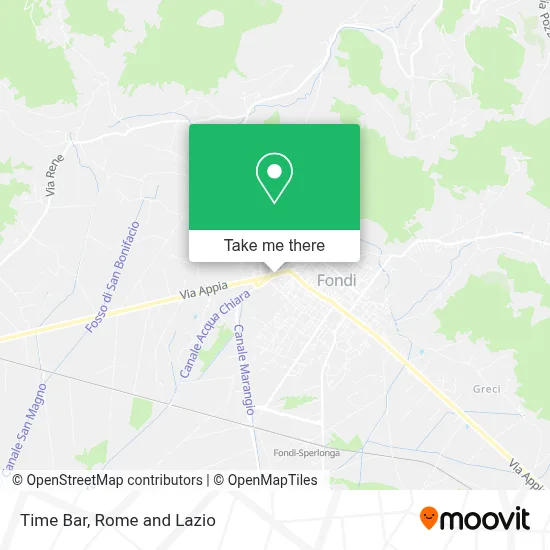Time Bar map