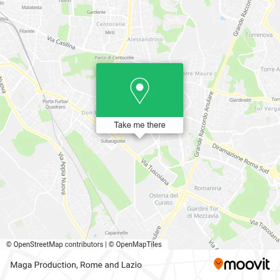 Maga Production map