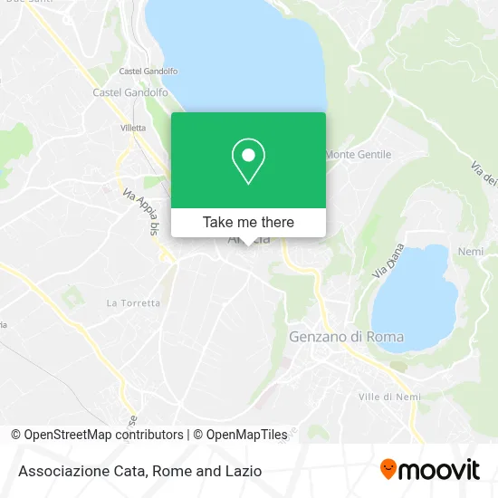Associazione Cata map