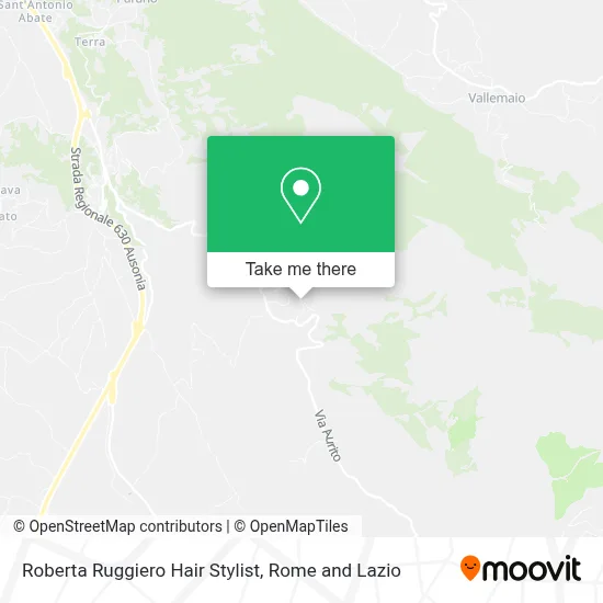 Roberta Ruggiero Hair Stylist map